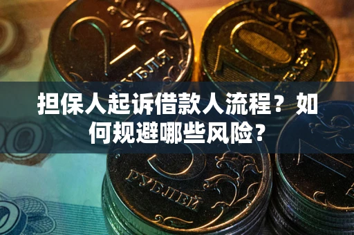 北京担保人起诉借款人流程？如何规避哪些风险？