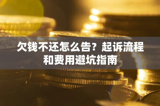 北京欠钱不还怎么告?起诉流程和费用避坑指南 北京欠钱不还怎么告?起诉流程和费用避坑指南