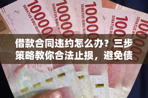 北京借款合同违约怎么办？三步策略教你合法止损，避免债务危机升级